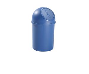 Recipiente para residuos con trampilla helit, de polipropileno