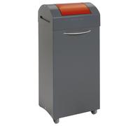 Recipiente para separar materiales, con extinción de llamas A x P 380 x 320 mm