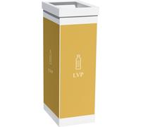 Recipiente para separar materiales, de plástico Paperflow, capacidad 60 l, altura 760 mm