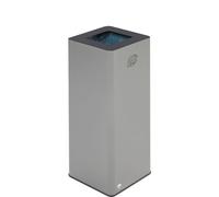 Recipiente para separar materiales QUADRO VAR, 70 l, de acero con anillo de sujeción