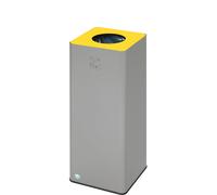 Recipiente para separar materiales QUADRO VAR, 70 l, de acero con anillo de sujeción