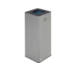 Recipiente para separar materiales QUADRO VAR, 70 l, de acero con anillo de sujeción