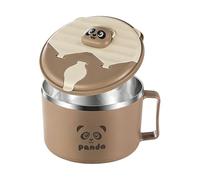 Recipiente para servir pasta - Recipiente termorresistente de pared alta, compacto y versátil, recipiente para alimentos duradero y apto para lavavajillas, fondo aislado a prueba de p