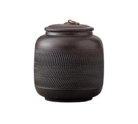 Recipiente para té Tarro grande sellado, tarro de almacenamiento multifuncional for el hogar, té hojas sueltas cerámica, decoración Almacenamiento de té