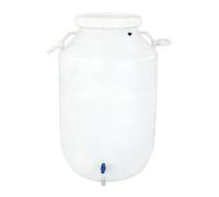 Recipiente portátil de Agua Apto para Uso alimentario con Grifo: Cubo de Lluvia para Acampar, Ideal para el Transporte Seguro de Agua, la preparación para emergencias y Las Aventuras al Aire
