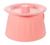 Recipiente portátil para orinario de polipropileno con tapa, ligero, resistente al olor, base antideslizante, ideal para uso doméstico y viajes