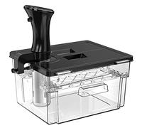 Recipiente Sous Vide Lenta con Tapa y Estante Integrados Sous Vide Contenedor, Adaptarse a la Mayoría de Las Sous Vide Roner Cocina, Multifunción 11L