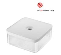 Recipiente ZWILLING 1025129 cuadrado con tapa, plástico, 203 mm, blanco y transparente