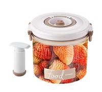 Recipientes al vacío para alimentos: almacenamiento impermeable a prueba de fugas, organizador de alimentos hermético, soporte apilable apto para microondas, solución de almacenamiento de cocina reuti