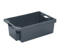 Recipientes apilables por giro de PEAD capacidad 32 l