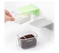 Recipientes de cocina adhesivos extraíbles handstore innovagoods pack de 2 uds