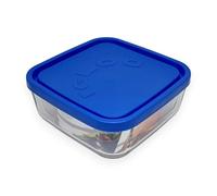 Recipientes de Cristal Azul para Alimentos Borgonovo