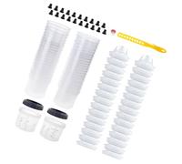 Recipientes de mezcla de pintura, pulverizador de pintura, taza de mezcla, escala precisa, preparación de pinturas, tazas desechables, preparación duradera de pintura, tazas desechables