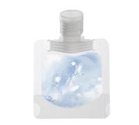 Recipientes de viaje para líquidos, botellas a prueba de fugas para artículos de tocador, silicona sin BPA con tapas seguras, tubos recargables y exprimibles para champú, loción y cosméticos de mano