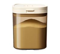 Recipientes de vidrio seguros - Almacenamiento de alimentos de vidrio ¦ 400 ml, recipientes de preparación de comidas con acceso rápido, tarro de despensa con de almacenamiento portátil, tarros