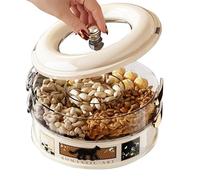 Recipientes para aperitivos - de aperitivos | ancha giratoria apilable | Contenedor de de aperitivos | Contenedores para familia, estudiantes, adultos, hombres, mujeres, cocina, hogar