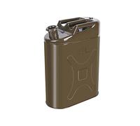 Recipientes para gasolina Petrol Can Metal Portable Motocicleta Contenedor de combustible Diesel Petrol Aceite Agua Agua Gasolina Jerry Poder With Spout, Para Combustibles Gasoline Cars, Camiones, E