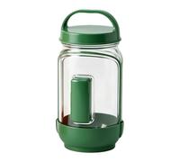 Recipientes para Preparación de Ensaladas,Recipientes Portátiles Antifugas Alimenticios - Tarro de Almacenaje Alimenticio,Para Preparar Comidas en Casa Guardería Escuela Viajes Camping Restaurante Com