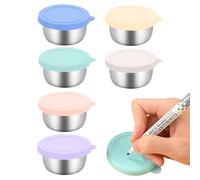 Recipientes Pequeños Para Salsas | Recipiente De Salsas De 40 Ml Para Condimentos | Vasos Impermeables para de Preparación de Comidas para Viaje Picnic Fiesta Barbacoa