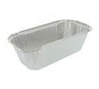 RECIPIENTES RECTANGULARES 1500 ML 24,9x12,8x7 CM ALUMINIO (100 UNID.)