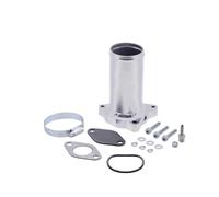 Recirculación Gases Para VW Para Escarabajo Para Golf Para Jetta | 1.9L L4 1998-2004 Reemplazo De Tubería De Aluminio De 50/57/63 Mm Para 1.9/2.0TDI 75/80/90/115/100/130/160BHP(02-Silver)