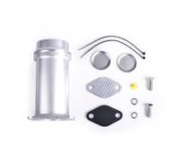 Recirculación Gases Para VW Para Escarabajo Para Golf Para Jetta | 1.9L L4 1998-2004 Reemplazo De Tubería De Aluminio De 50/57/63 Mm Para 1.9/2.0TDI 75/80/90/115/100/130/160BHP(14-Silver)