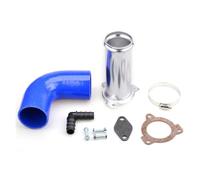 Recirculación Gases Para VW Para Escarabajo Para Golf Para Jetta | 1.9L L4 1998-2004 Reemplazo De Tubería De Aluminio De 50/57/63 Mm Para 1.9/2.0TDI 75/80/90/115/100/130/160BHP(13-Silver)