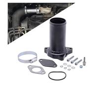 Recirculación Válvula gases escape Para VW Para Beetle PARA Golf MK4 Para Jetta PARA Bora 1.9TDI PD150 PD130 PD160 50/57/63MM Reemplazo Tubería Aluminio 1.9TDI PD75 PD90 PD100(57MM Black)