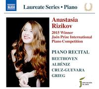 Rizikov, Anastasia - Piano Recital: Rizikov, Anastasia - BEETHOVEN, L. van / ALBÉNIZ, I. / CRUZ-GUEVARA, J. / GRIEG, E.