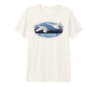 reclamo Pato Caza humedales per un Cazador Camiseta Premium