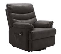 Recliner Chair Sofa Power Lift Chairs Adjustable Control,Bedroom Living Room Lounge Chairs for Elderly People, Side Pockets,Faux Leather