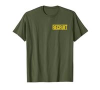 RECLUTAR A Las Fuerzas Armadas Militares ENLISTAN A Trainee DRAFTEE Camiseta
