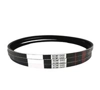 RECMF6440 to 6460 High-Performance Rubber V-Belt for Lawn Mowers, Generators, and Automotive Applications(5pcs,RECMF-6445)