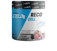 Reco Cell | Suplemento de Recuperación Post Entrenamiento con L-Glutamina, BCAA's 4:1:1 y Vitamina B6 (300g / 30 servicios) - Sabor Frutos del Bosque - Recuperador y Aumento Muscular Avanzado
