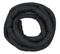 Recoge Cables 3m,Cubre Cables,Protector Cable,Esconder Cables,Organizador Cables,Organizador Cables Escritorio,Cable Organizer,Cierre Automático,Puede ser Cortado,Negro,Ø 25mm