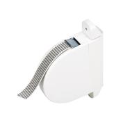 recogedor abatible - recogedor de persiana, color blanco, medidas de 6 m x 14 mm, ideal para optimizar espacios y fácil de manejar.