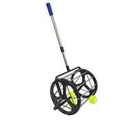 Recogedor automático de pelotas de tenis, capacidad de 55 pelotas, colección sin esfuerzo para entrenamiento y almacenamiento