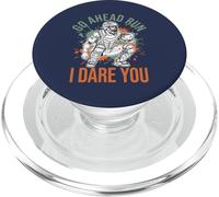 Recogedor de béisbol Vintage Go Ahead Run I Dare You, Divertido para niños PopSockets PopGrip para MagSafe