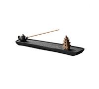 Recogedor de Cenizas Ceramic Line Fragrant Seat Zen Bedroom Living Room Incense Burner Vintage Holder Decorativo
