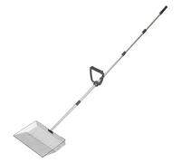 Recogedor De Estiércol Para Gallinero: Limpiador Pesado De Acero Inoxidable, Pala Para Estiércol Con Mango Telescópico, Recogedor De Estiécol Robusto Con Mango Largo, Pinza Para Estiérecol Estable | P