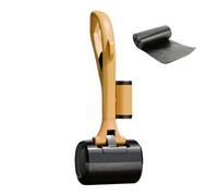 Recogedor de excrementos de perro - Cuchara resistente de mango largo para mascotas | Recolector de residuos multifuncional para perros pequeños y gatos | Herramienta de limpieza portátil para césped