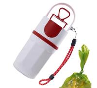 Recogedor de excrementos de perro, herramienta de sin , dispositivo de limpieza higiénico, agarrador portátil, recogedor de excrementos de perro para recoger residuos de animales durante