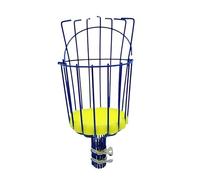 Recogedor de Frutas Mango Largo con Cesta, Receptor Ajustable, Compatible Herramienta Profesional for huerto Manzana, Mango, Pera y Aguacate(Blue)