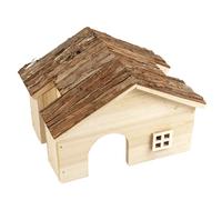 Recogedor de heno para roedores fabricado con corteza de madera Duvoplus 20x12x20 cm