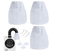 Recogedor De Pelusas Para Secadora - Recogedor De Pelusas Para Ventilación De Secadora, Recolector De Pelusas Para Secadoras Kit De Limpieza De Pelusas Reutilizable, Cubo De Ventilación Para Secadora,