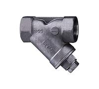 Recogedor de suciedad, acero inoxidable, colador de acero inoxidable, malla de 0,6 mm, temperatura de funcionamiento. -20 °C hasta 180 °C, G 1/2, DN 15, PN máx. 40 bares.