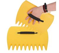 Recogedor Hojas Garras - Herramienta Ergonómica Tipo Rastrillo | Accesorio Limpieza Jardín Para Recolección Residuos Vegetales, Solución Mantenimiento Patio Césped Despeje
