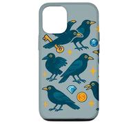 Recoger baratijas Asesinato de Cuervos Amante del Cuervo Carcasa para iPhone 12/12 Pro