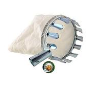 Recoger Frutas,Práctico Herramienta de Recogedor de Fruta Frutas Herramientas Recolectoras Recolector de Frutas con Bolsa de Lino,Fruit Picker Hortícola Recogedor Cesta para Manzanas, Naranjas, Peras