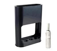 Recogida de paraguas para la entrada | Organizador de diseño de ahorro de espacio | Cubo de entrada impermeable con 4 pegatinas antideslizantes, soporte resistente para paraguas, bastones y cañas